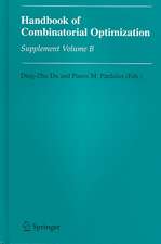 Handbook of Combinatorial Optimization: Supplement Volume B