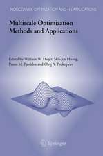 Multiscale Optimization Methods and Applications