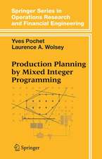 Production Planning by Mixed Integer Programming