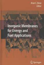 Inorganic Membranes for Energy and Environmental Applications