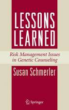 Lessons Learned: Risk Management Issues in Genetic Counseling