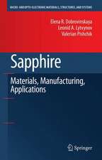 Sapphire: Material, Manufacturing, Applications