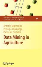 Data Mining in Agriculture