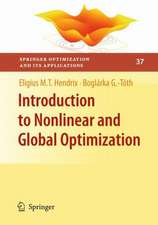Introduction to Nonlinear and Global Optimization