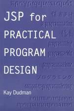 JSP for Practical Program Design