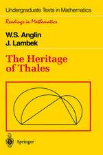 The Heritage of Thales