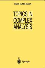 Topics in Complex Analysis