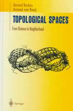 Topological Spaces: From Distance to Neighborhood