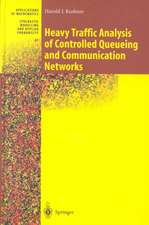 Heavy Traffic Analysis of Controlled Queueing and Communication Networks