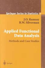 Applied Functional Data Analysis: Methods and Case Studies