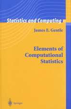 Elements of Computational Statistics