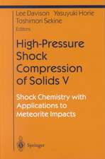 High-Pressure Shock Compression of Solids V: Shock Chemistry with Applications to Meteorite Impacts