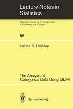 The Analysis of Categorical Data Using GLIM