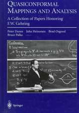 Quasiconformal Mappings and Analysis: A Collection of Papers Honoring F.W. Gehring