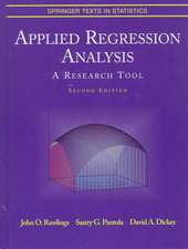 Applied Regression Analysis: A Research Tool