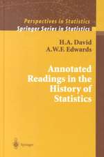 Annotated Readings in the History of Statistics