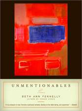 Unmentionables – Poems