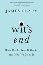 Wit′s End – What Wit Is, How It Works, and Why We Need It