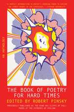 The Book of Poetry for Hard Times – An Anthology