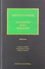 Megarry & Wade: The Law of Real Property