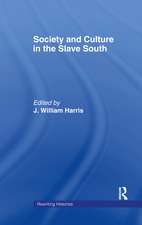 Society and Culture in the Slave South