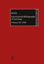 IBSS: Sociology: 1990 Vol 40