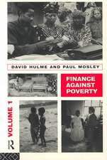 Finance Against Poverty: Volume 1