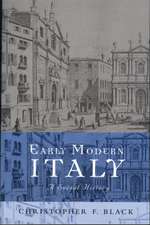 Early Modern Italy: A Social History