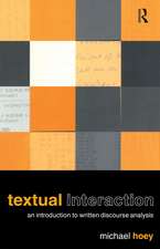 Textual Interaction: An Introduction to Written Discourse Analysis