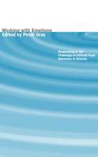 Working with Emotions: Responding to the Challenge of Difficult Pupil Behaviour in Schools