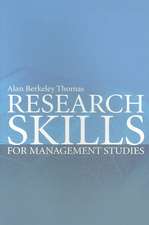 Research Skills for Management Studies