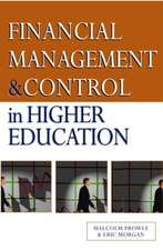 Financial Management and Control in Higher Education