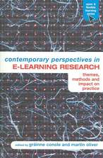 Contemporary Perspectives in E-Learning Research