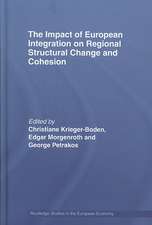 The Impact of European Integration on Regional Structural Change and Cohesion