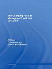 The Changing Face of Management in South East Asia