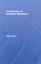 Introduction to Buddhist Meditation