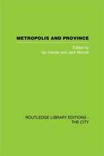 Metropolis and Province: Science in British Culture, 1780 - 1850