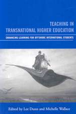 Teaching in Transnational Higher Education: Enhancing Learning for Offshore International Students