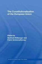 The Constitutionalization of the European Union