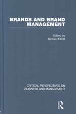 Brands and Brand Management