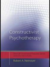 Constructivist Psychotherapy: Distinctive Features