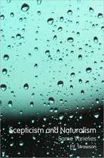 Scepticism and Naturalism: Some Varieties