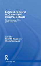 Business Networks in Clusters and Industrial Districts: The Governance of the Global Value Chain