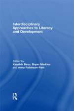 Interdisciplinary approaches to literacy and development