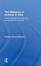 The Wellbeing of Children in Care: A New Approach for Improving Developmental Outcomes