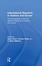 International Research in Science and Soccer