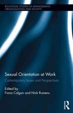 Sexual Orientation at Work: Contemporary Issues and Perspectives