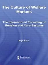 The Culture of Welfare Markets: The International Recasting of Pension and Care Systems