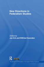 New Directions in Federalism Studies