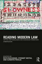 Reading Modern Law: Critical Methodologies and Sovereign Formations